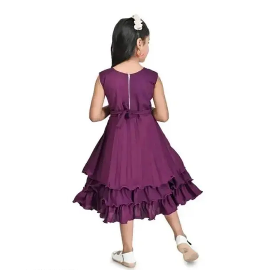 Flared Partywear Girls Frocks & Dresses - Image 2